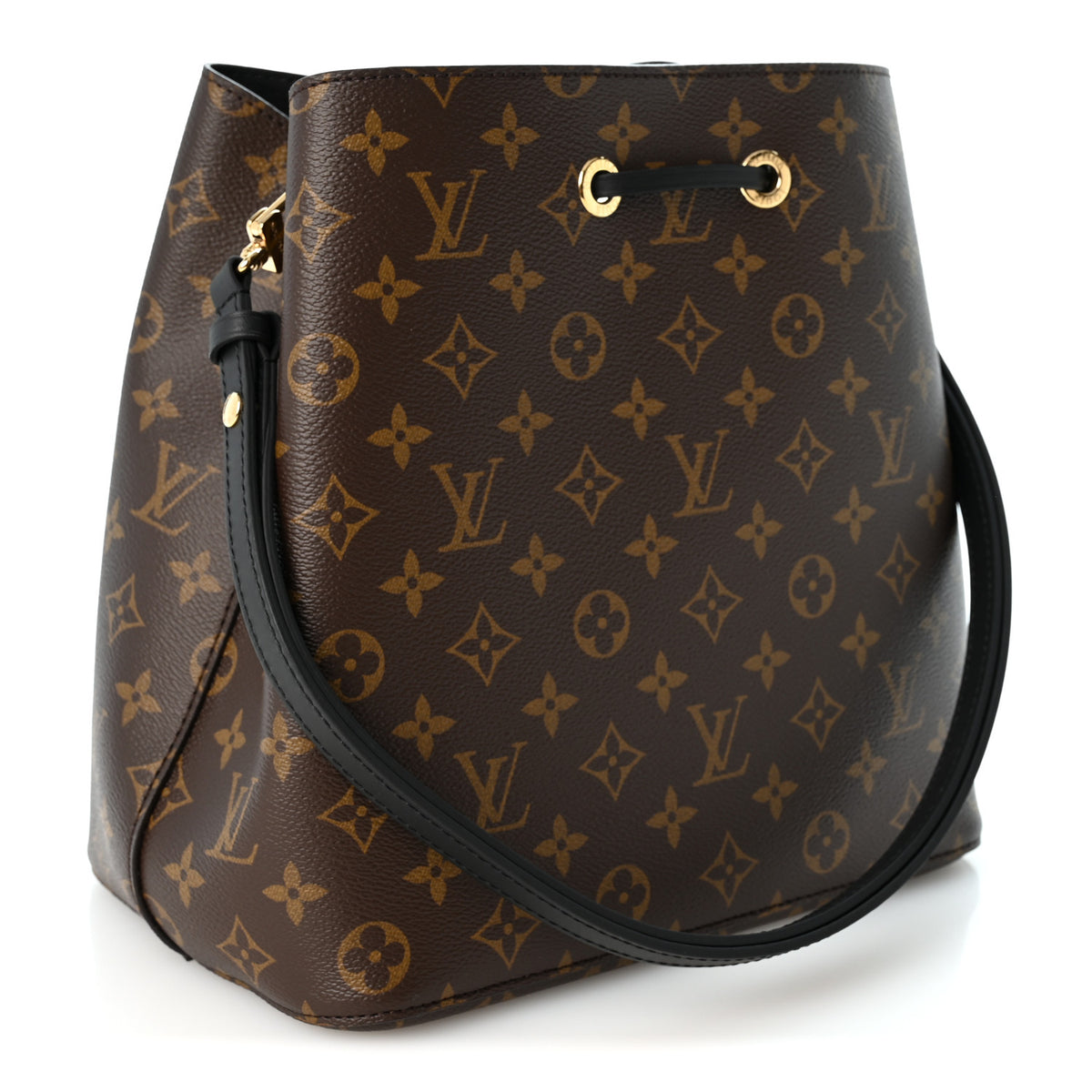 Louis Vuitton Monogram Neonoe MM Black 3 of 9