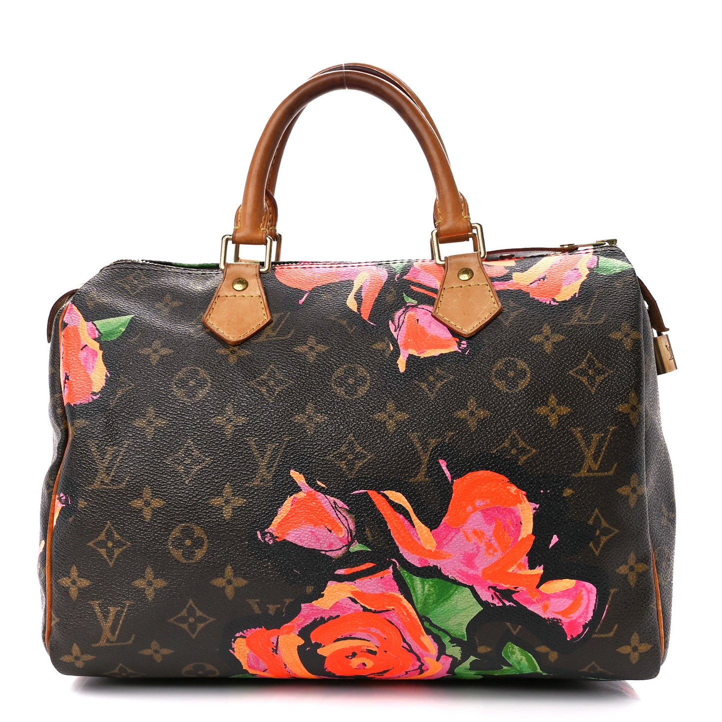 Monogram Roses Speedy 30