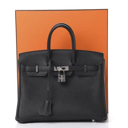Hermes Togo Birkin 25 Black 11 of 11