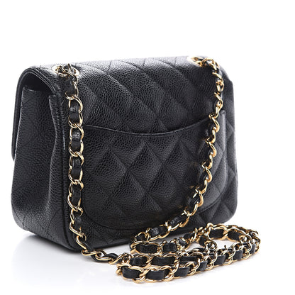 Chanel Caviar Quilted Mini Square Flap Black 2 of 13
