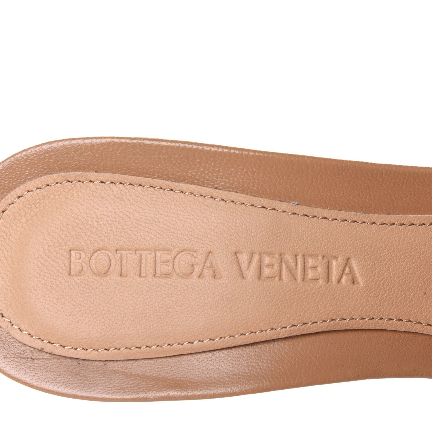 Bottega Veneta Lambskin Stretch Mule Sandals 35 Cipria 8 of 10