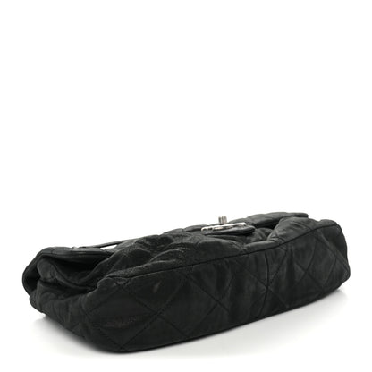 Chanel Iridescent Calfskin Quilted East West Flap Black 4 of 10