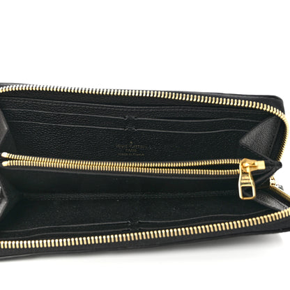 Louis Vuitton Empreinte Clemence Wallet Black 5 of 6