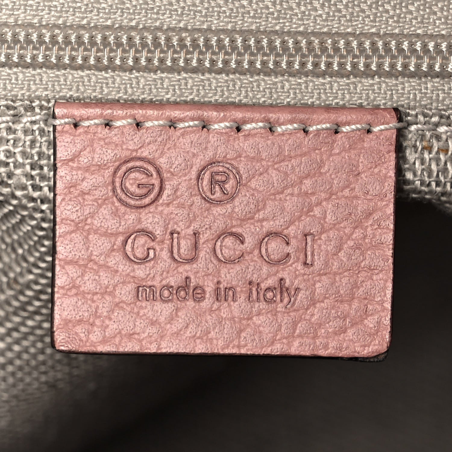 Gucci Dollar Calfskin Medium Interlocking G Top Handle Shoulder Bag Soft Pink 5 of 8