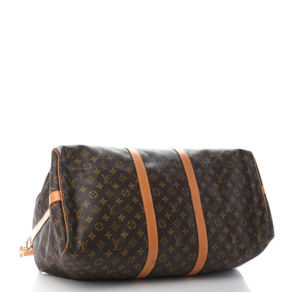 Louis Vuitton Monogram Keepall Bandouliere 55 5 of 12