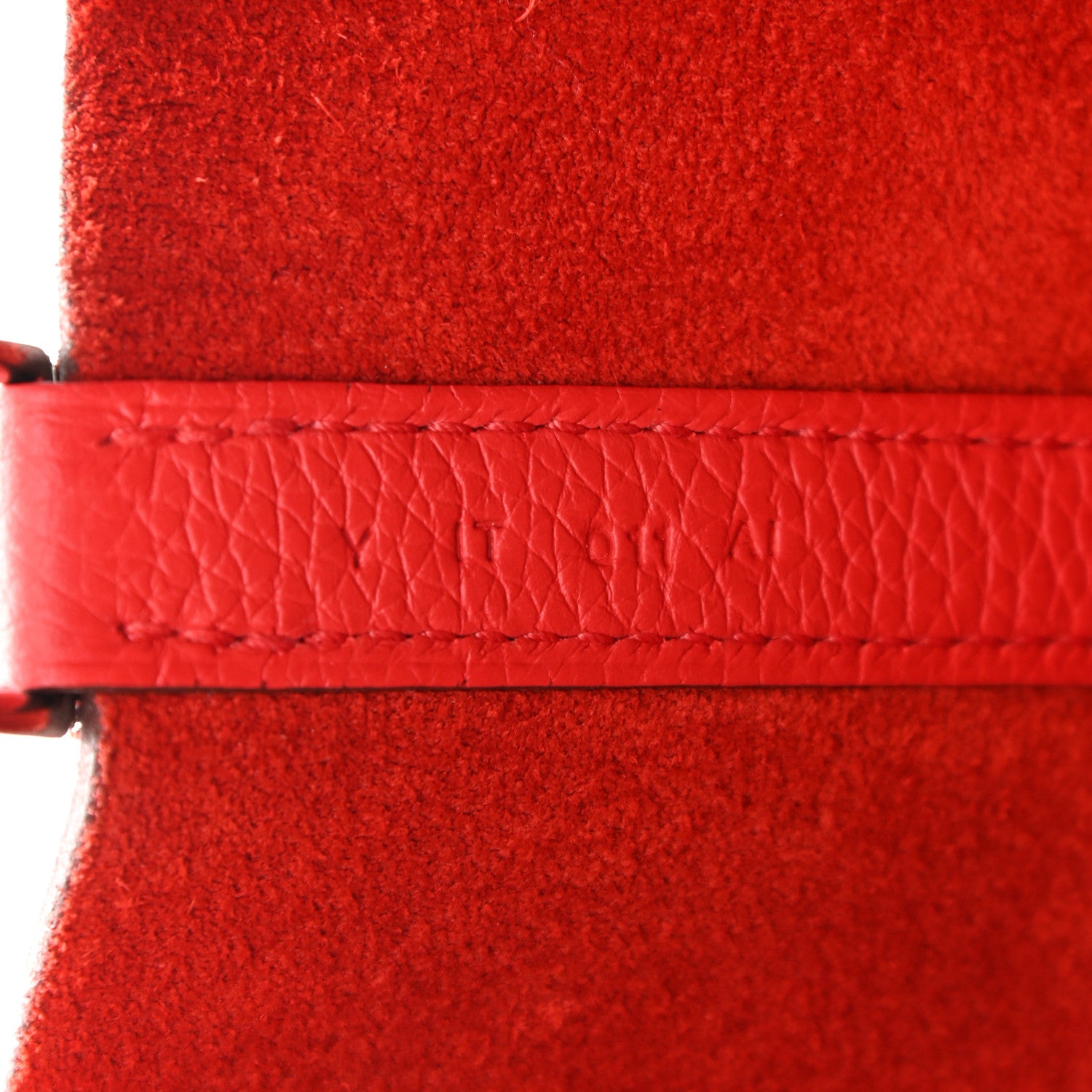 Hermes Taurillon Maurice Picotin Lock 18 PM Rouge De Coeur 7 of 10