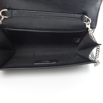 Fendi Vitello Cruise F is Fendi Wallet on Chain Black 5 of 11