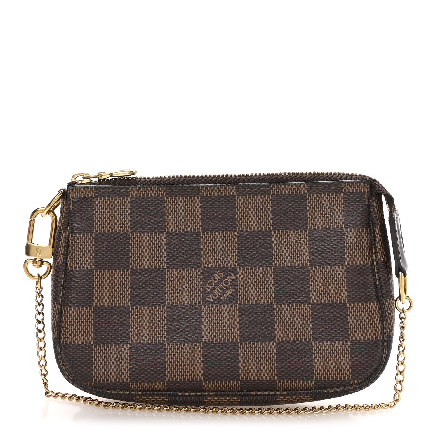 Louis Vuitton Damier Ebene Mini Pochette Accessories 1 of 8