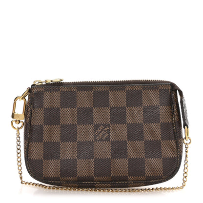 Louis Vuitton Damier Ebene Mini Pochette Accessories 1 of 8