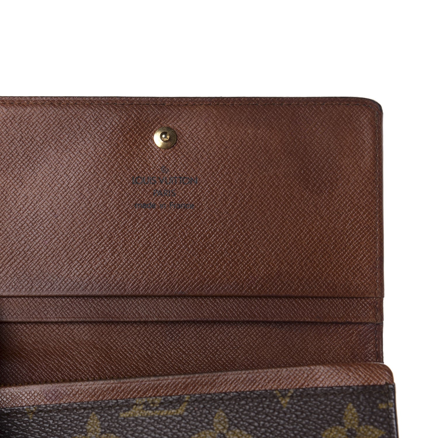 Louis Vuitton Monogram Porte-Monnaie Billets Tresor Wallet 6 of 9