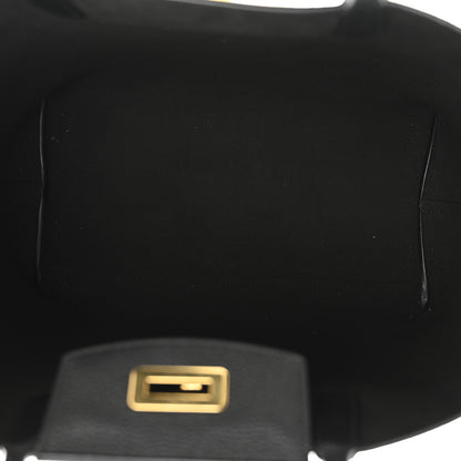 Salvatore Ferragamo Calfskin Travel Tote Black 6 of 10