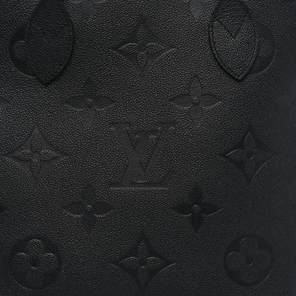 Louis Vuitton Empreinte Monogram Giant Neverfull MM Black 10 of 12