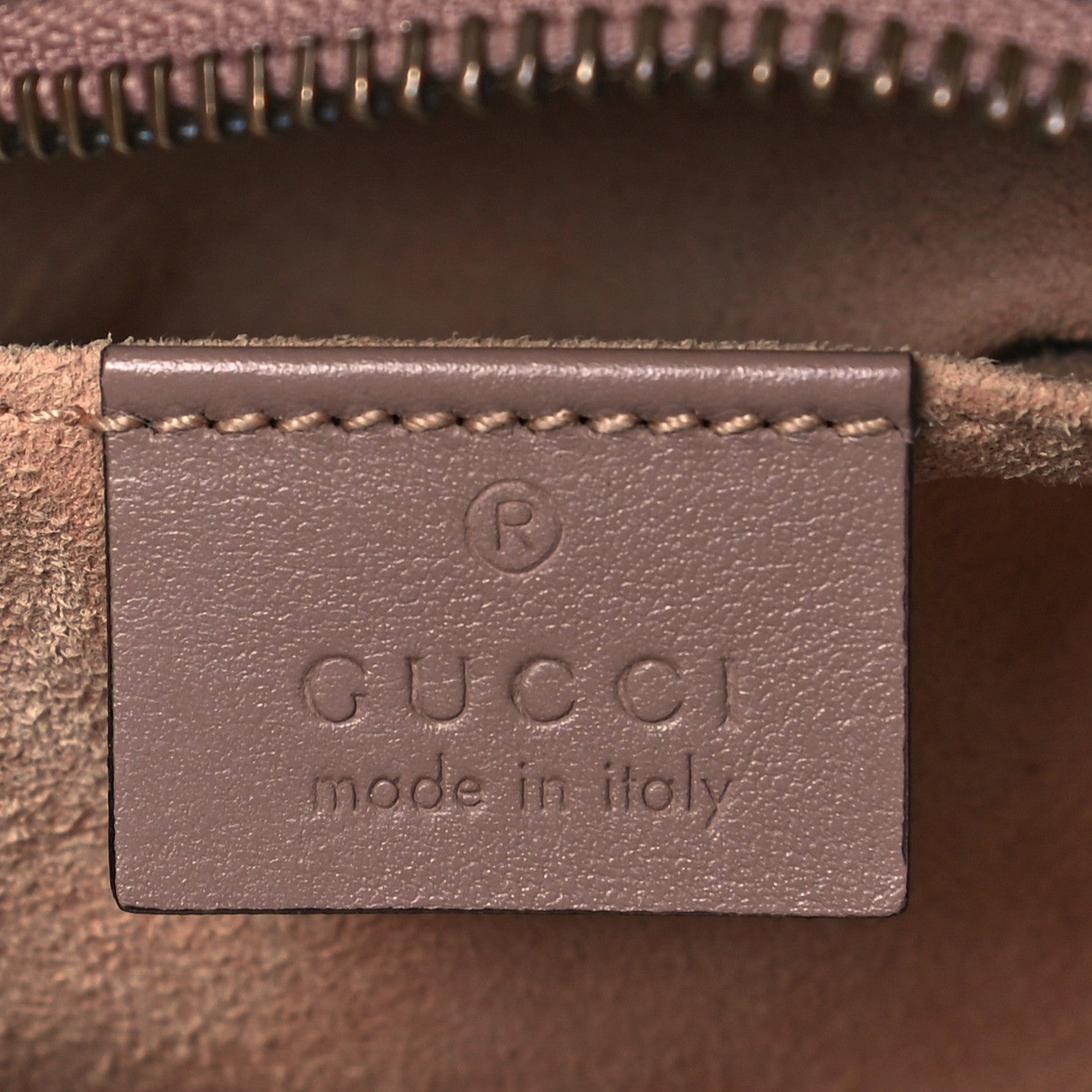 Gucci Calfskin Matelasse Mini GG Marmont Chain Shoulder Bag Porcelain Rose 5 of 8