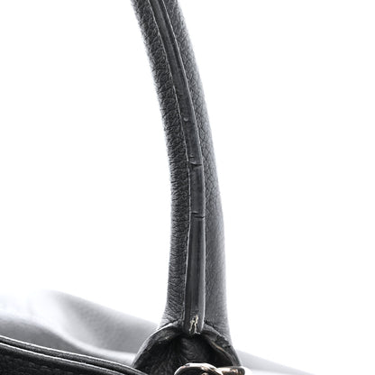 Chanel Calfskin Cerf Executive Shopper Tote Black 16 of 19