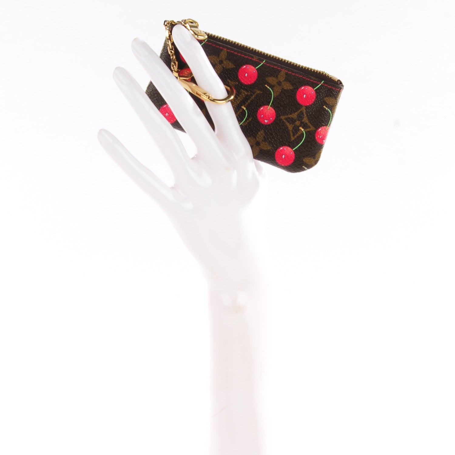Louis Vuitton Monogram Cerises Key Pouch 2 of 7