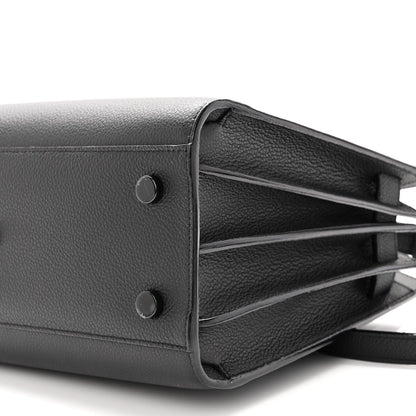 Saint Laurent Grained Calfskin Baby Sac De Jour Black 9 of 9
