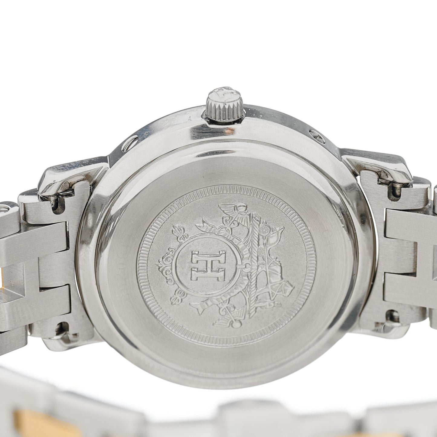Stainless Steel 24mm Clipper Quartz Watch Gold