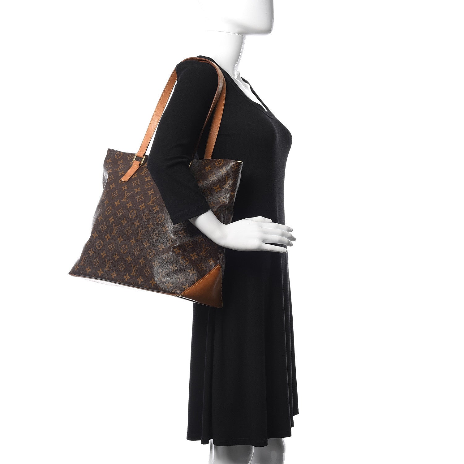 Louis Vuitton Monogram Cabas Mezzo 2 of 12