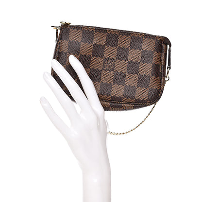 Louis Vuitton Damier Ebene Mini Pochette Accessories 2 of 10