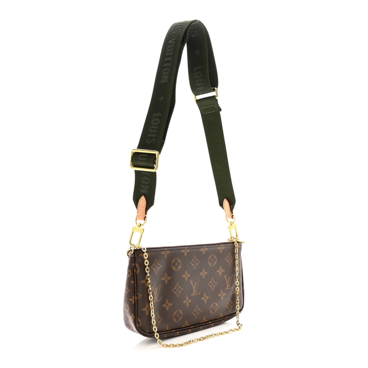 Monogram Multi Pochette Accessories Kaki