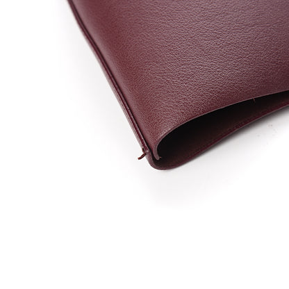 Saint Laurent Calfskin Large Shopping Tote Bordeaux 5 of 16