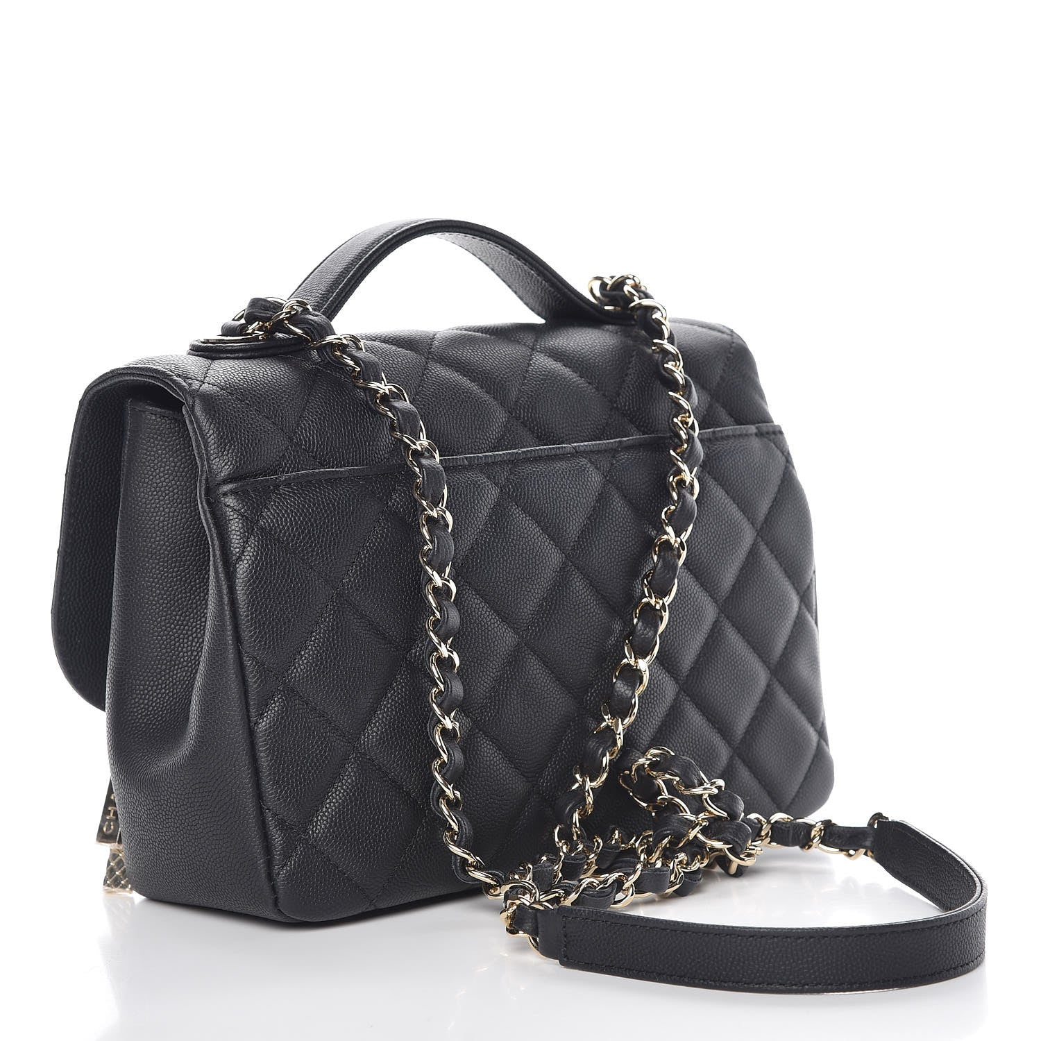 Chanel Caviar Quilted Medium Business Affinity Flap Black 3 of 11