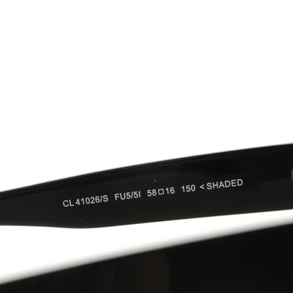 Celine Shadow Sunglasses CL 41026/S Black Havana 4 of 4