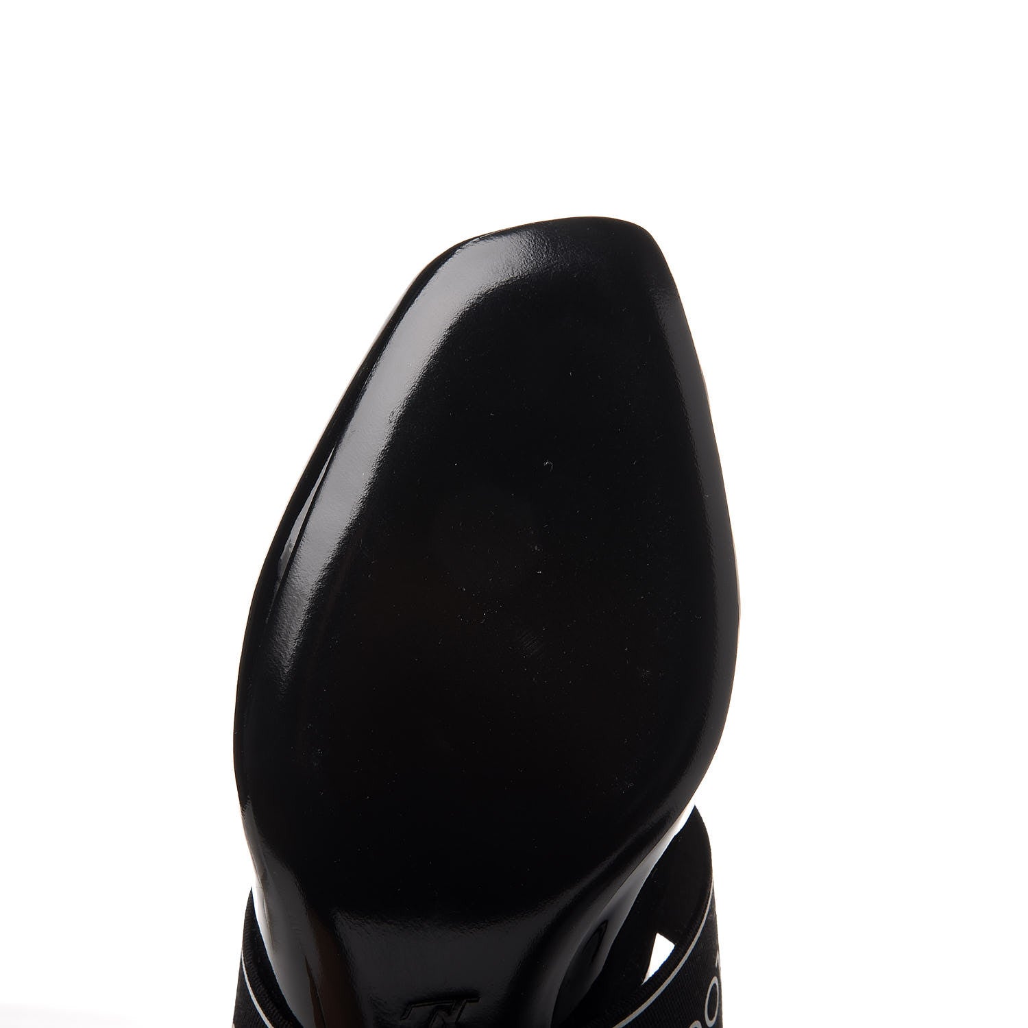 Louis Vuitton Patent Uncover Pumps 35 Black 9 of 9