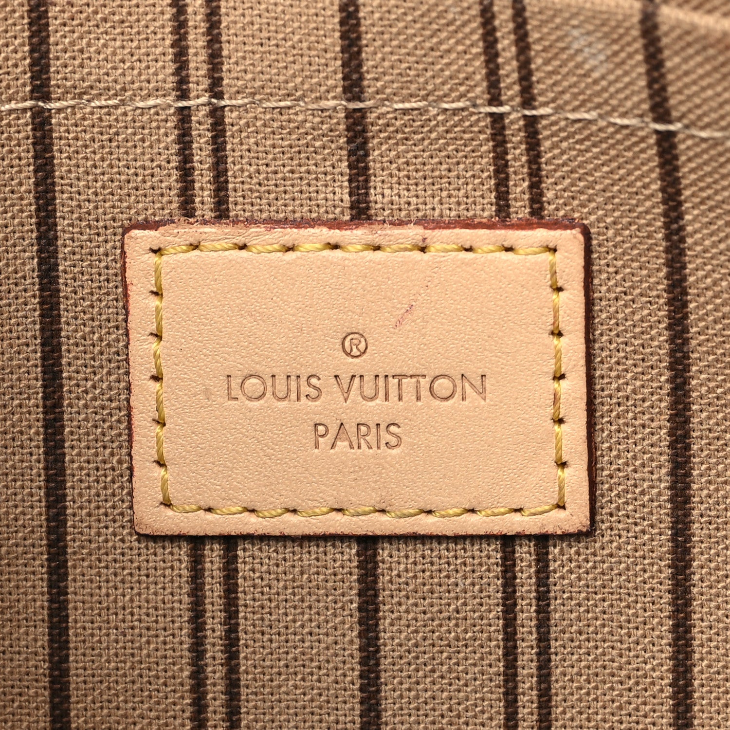 Louis Vuitton Monogram Neverfull MM GM Pochette 6 of 9