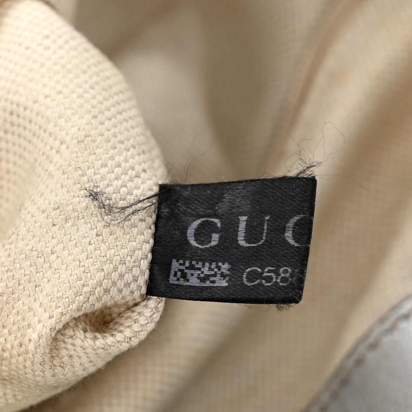 Guccissima Large Sukey Tote Silver