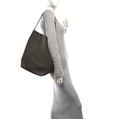 The Row Grained Calfskin Large N/S Park Tote French Grey 2 of 9