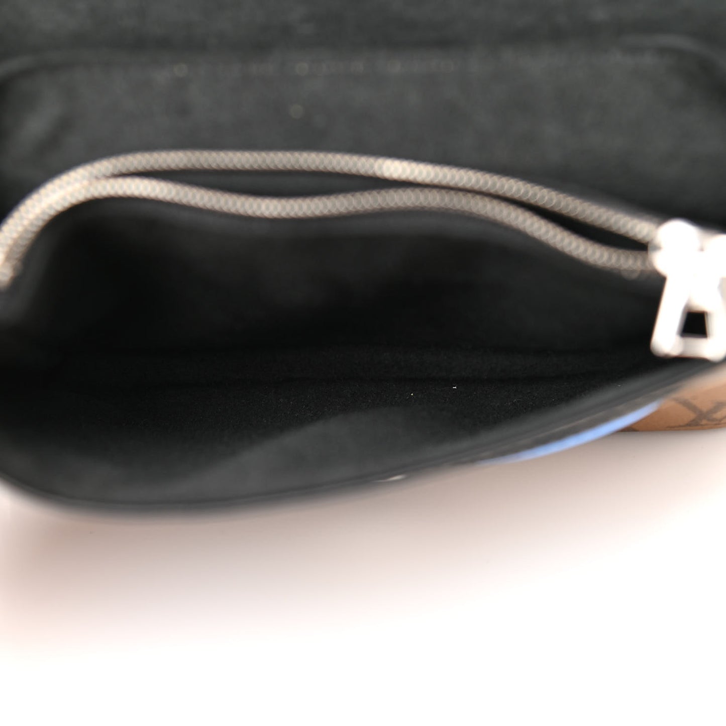 Reverse Monogram Kabuki Pochette Black