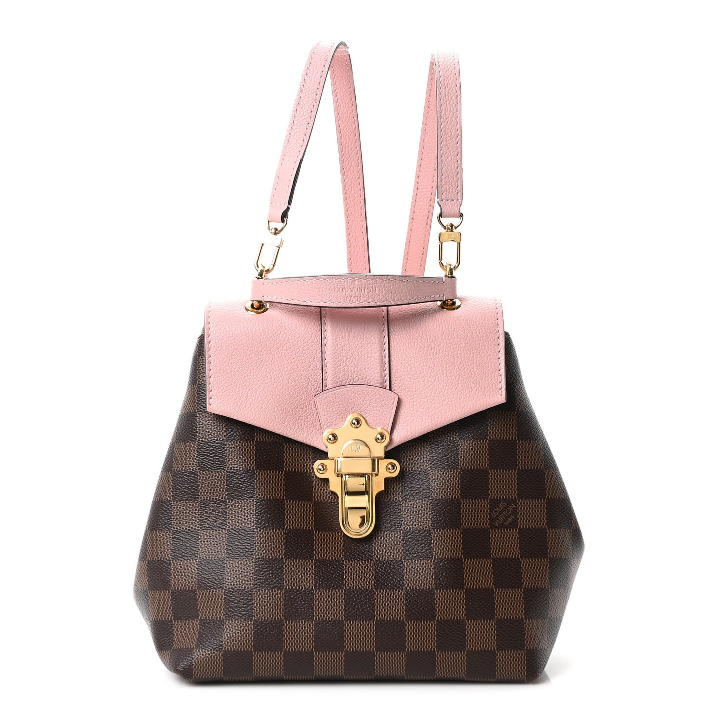 Damier Ebene Clapton Backpack Magnolia