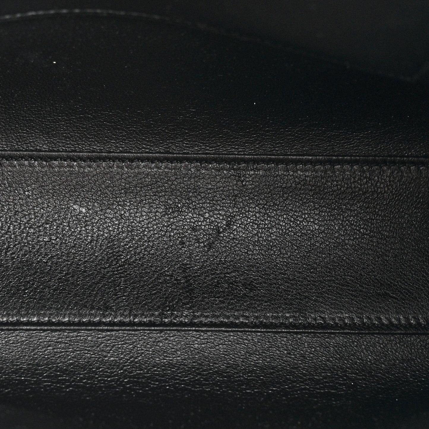 Smooth Calfskin Manhattan Shoulder Bag Black