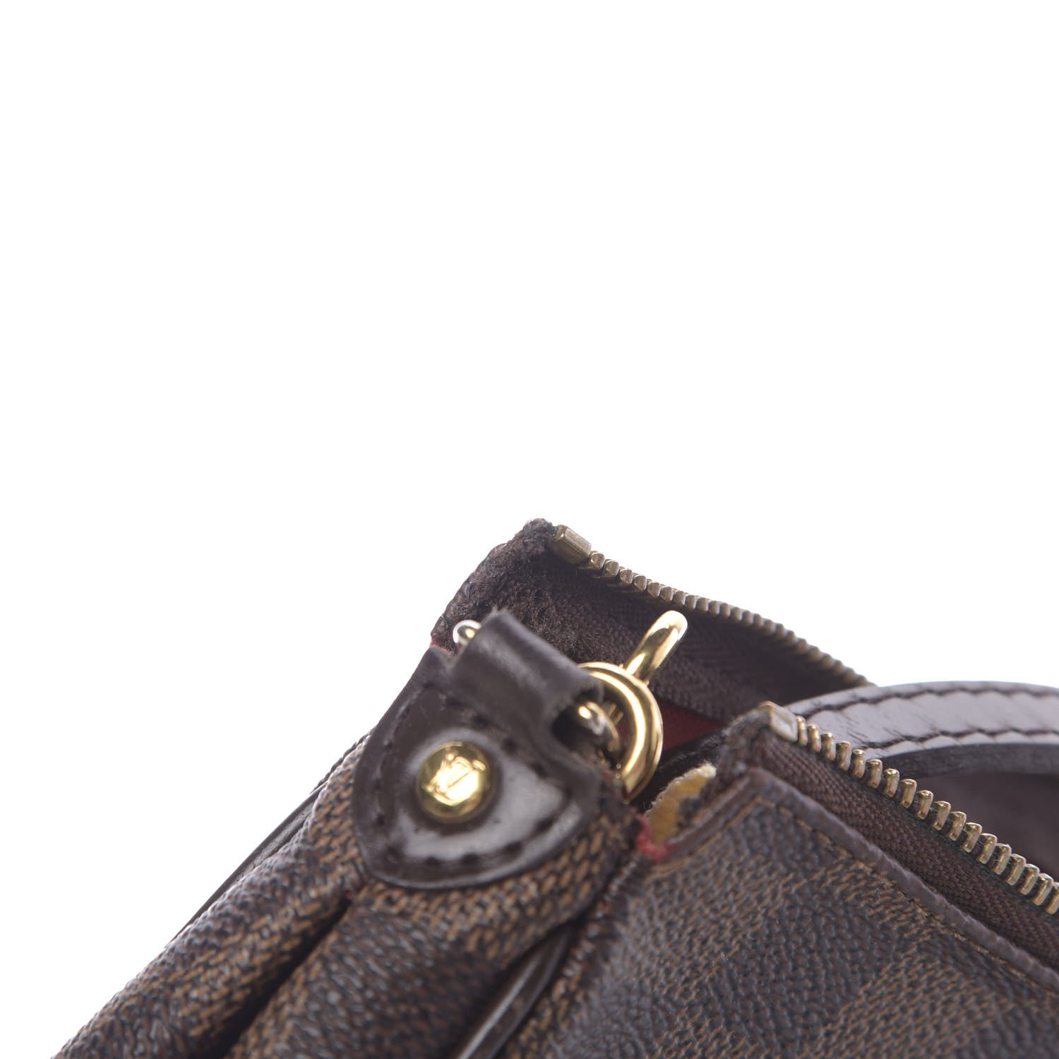 Louis Vuitton Damier Ebene Eva Clutch 15 of 16