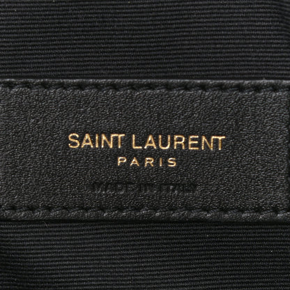 Saint Laurent Grain De Poudre Uptown Pouch Dark Beige 6 of 7