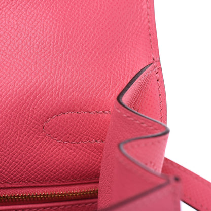 Hermes Epsom Kelly Sellier 28 Rose Azalee 20 of 33