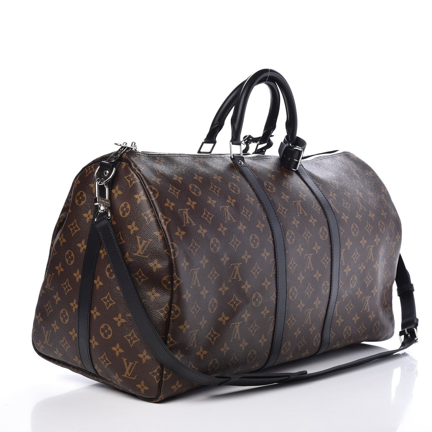 Monogram Macassar Keepall Bandouliere 55