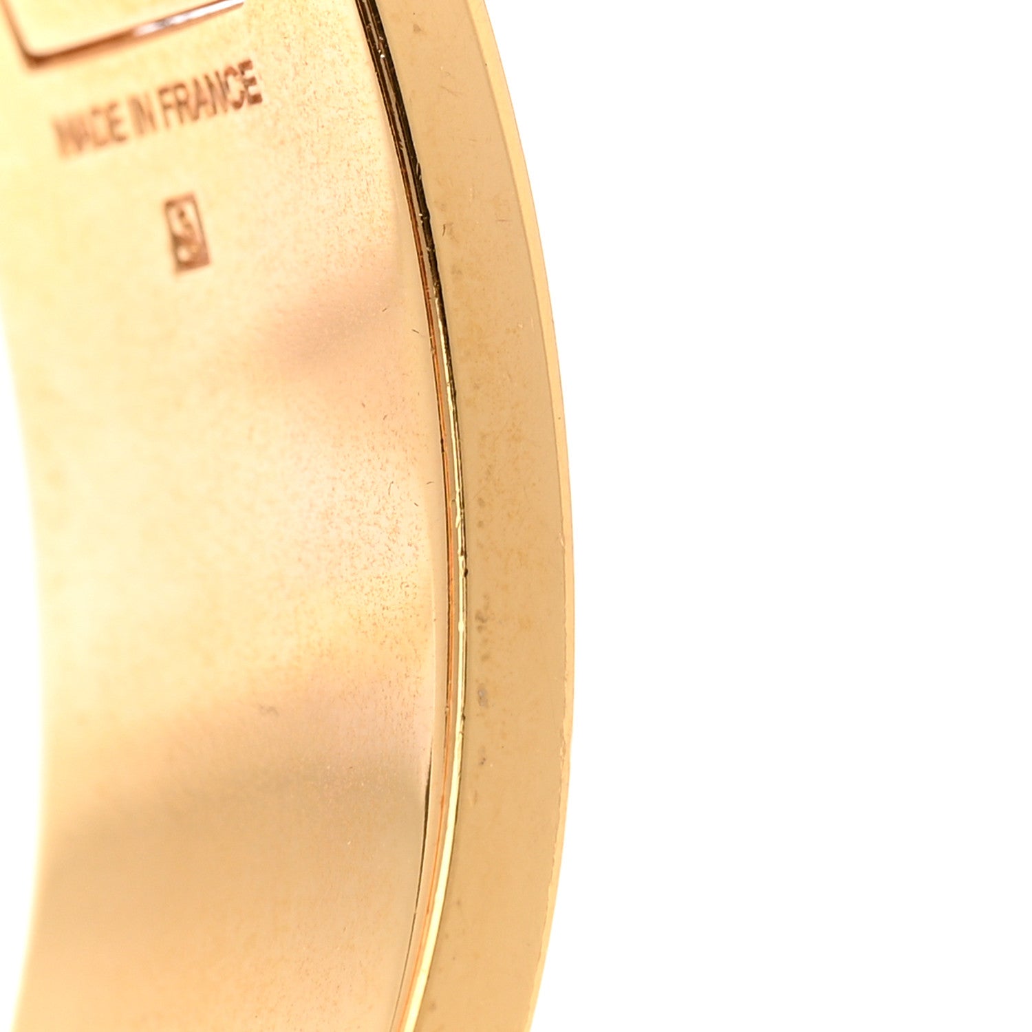Hermes Enamel Wide Clic Clac H Bracelet GM Rose Velours 5 of 6