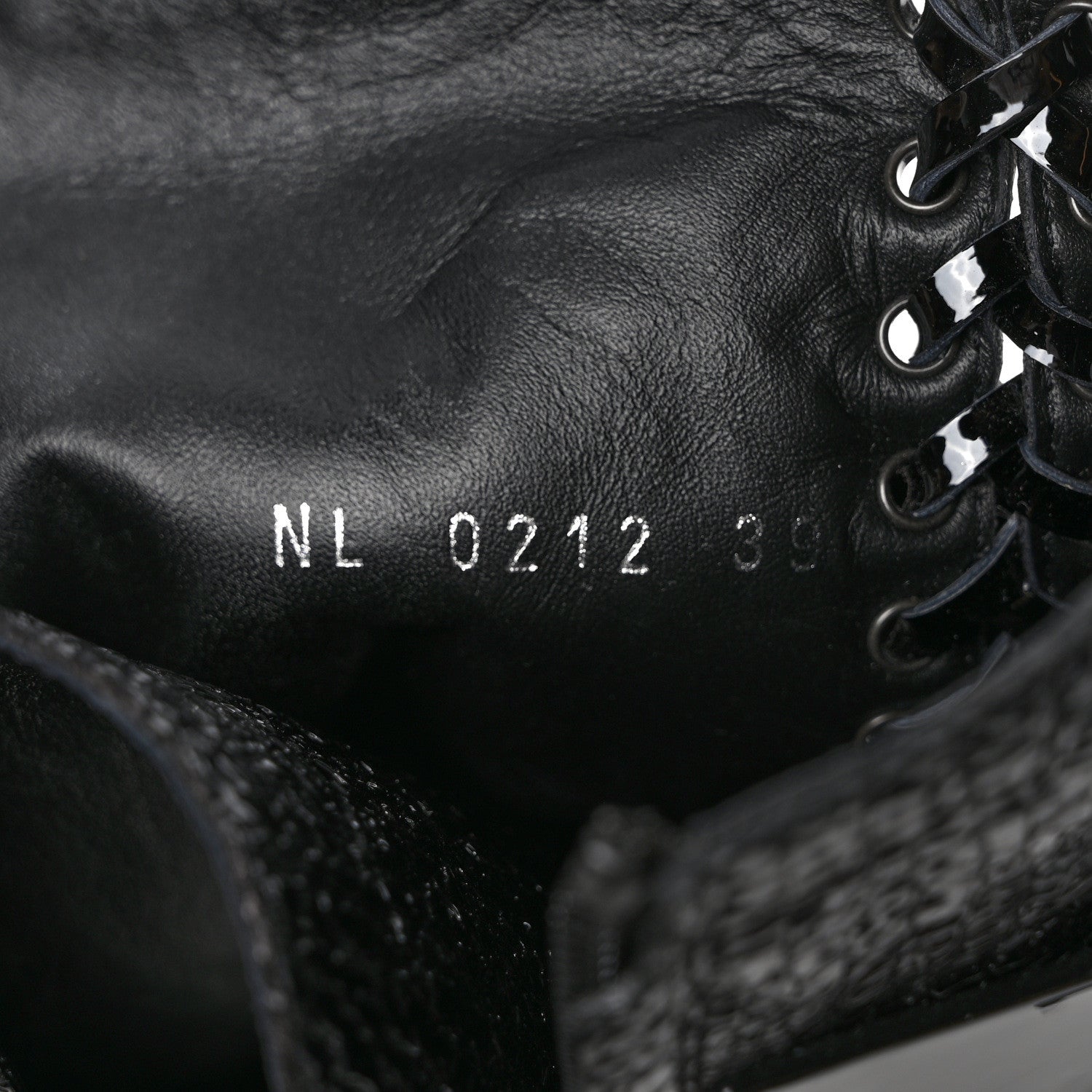 Louis Vuitton Patent Goatskin Monogram Moonlight Half Boots 39 Black 10 of 13