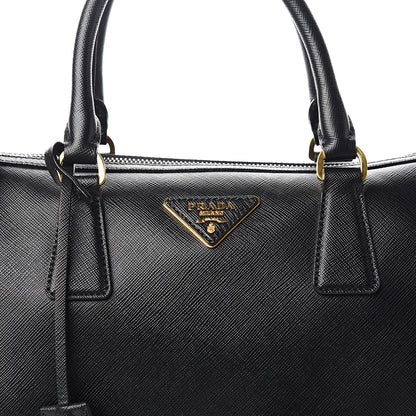 Prada Saffiano Lux Bowler Black 10 of 10