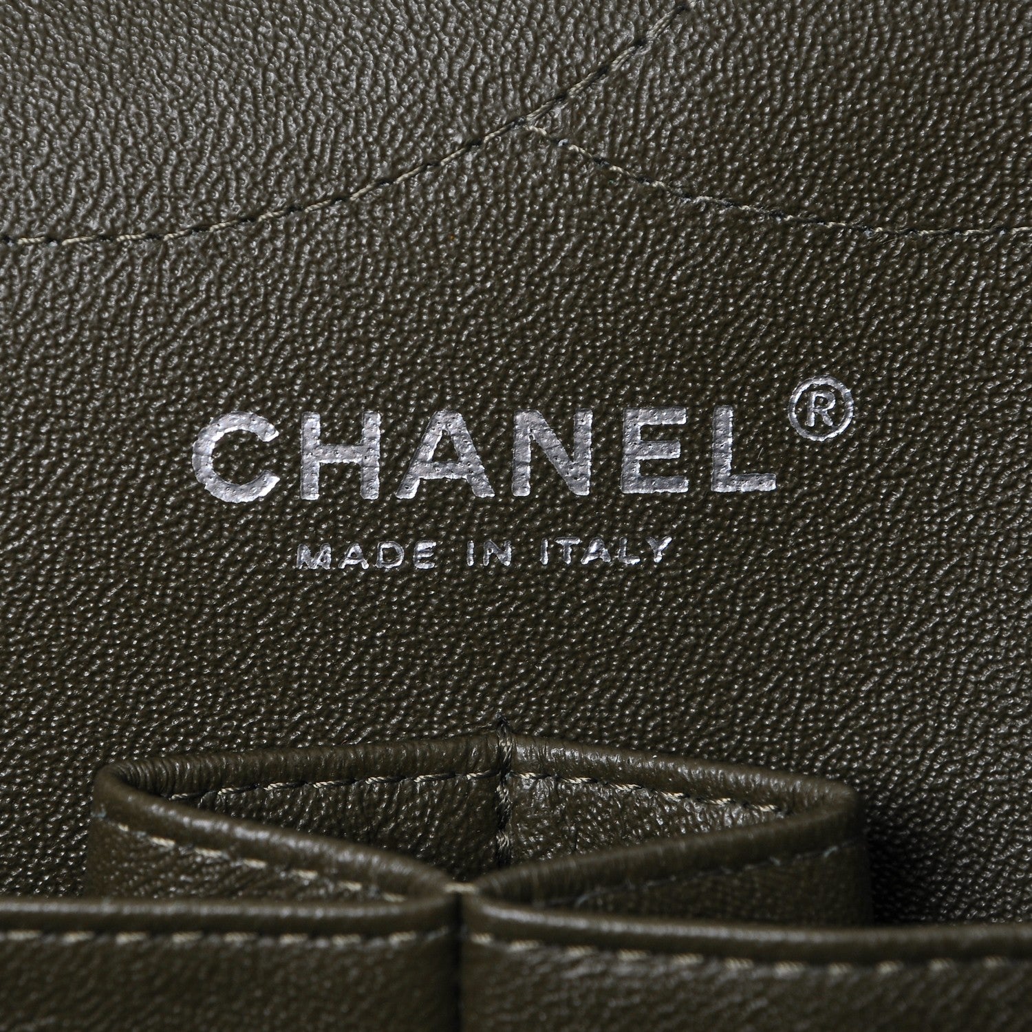 Chanel Aged Calfskin Quilted 2.55 Reissue 227 Flap Green 6 of 7