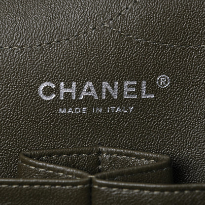 Chanel Aged Calfskin Quilted 2.55 Reissue 227 Flap Green 6 of 7