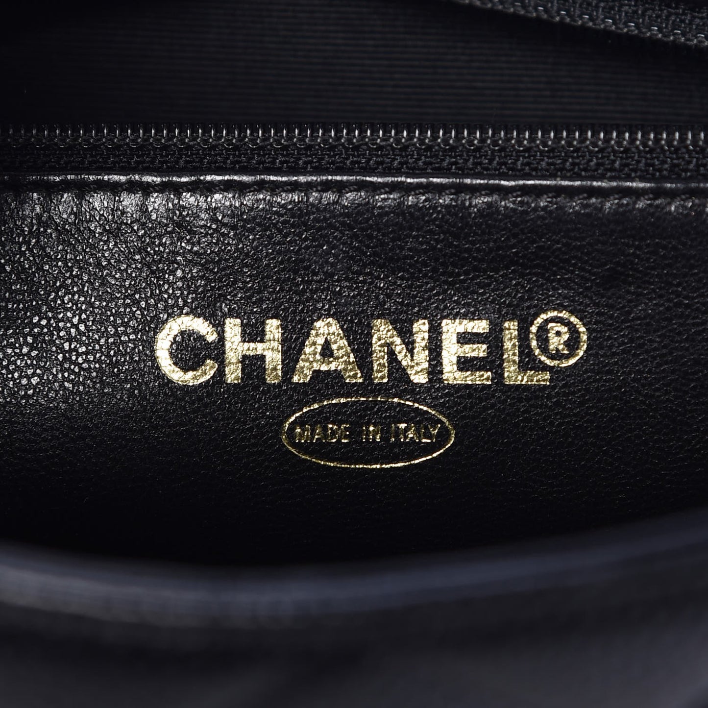 Caviar Quilted Medallion Tote Black