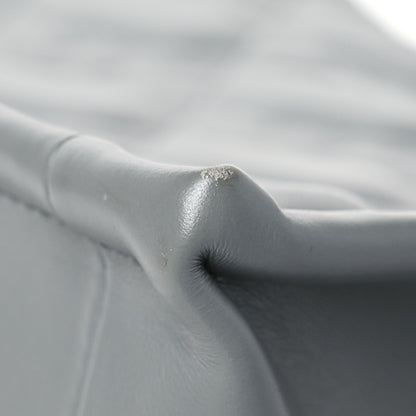 Christian Dior Calfskin Macrocannage Medium Book Tote Grey 12 of 14