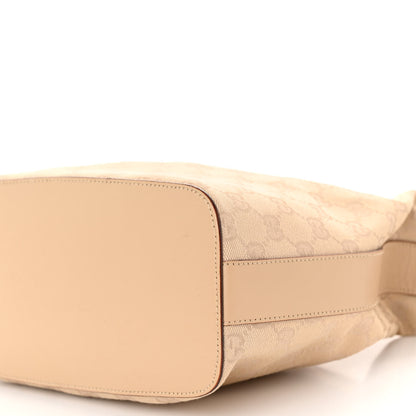 Gucci Monogram Medium Hobo Beige 9 of 10