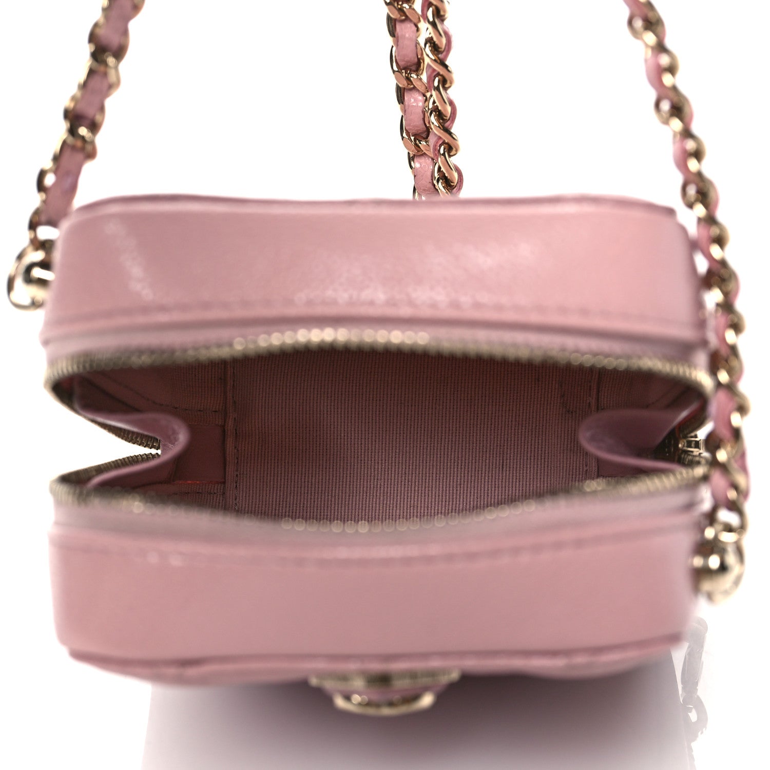 Chanel Caviar Quilted Clutch With Chain Light Pink 4 of 10