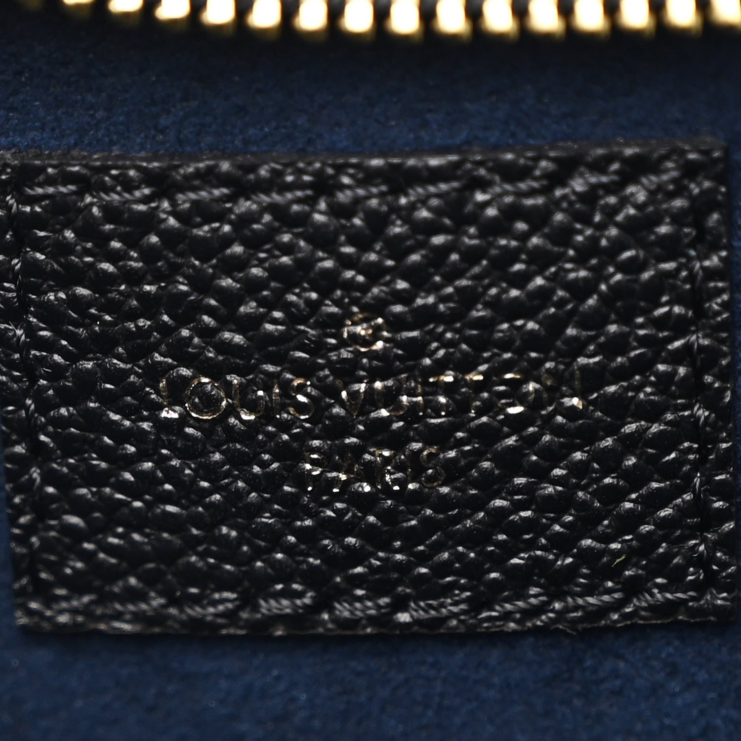 Louis Vuitton Empreinte Monogram Giant CarryAll MM Black 8 of 11
