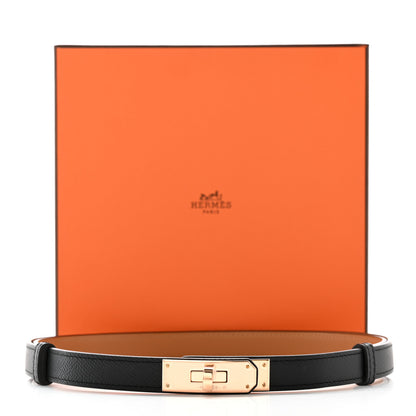 Hermes Epsom Kelly Belt Black 6 of 6