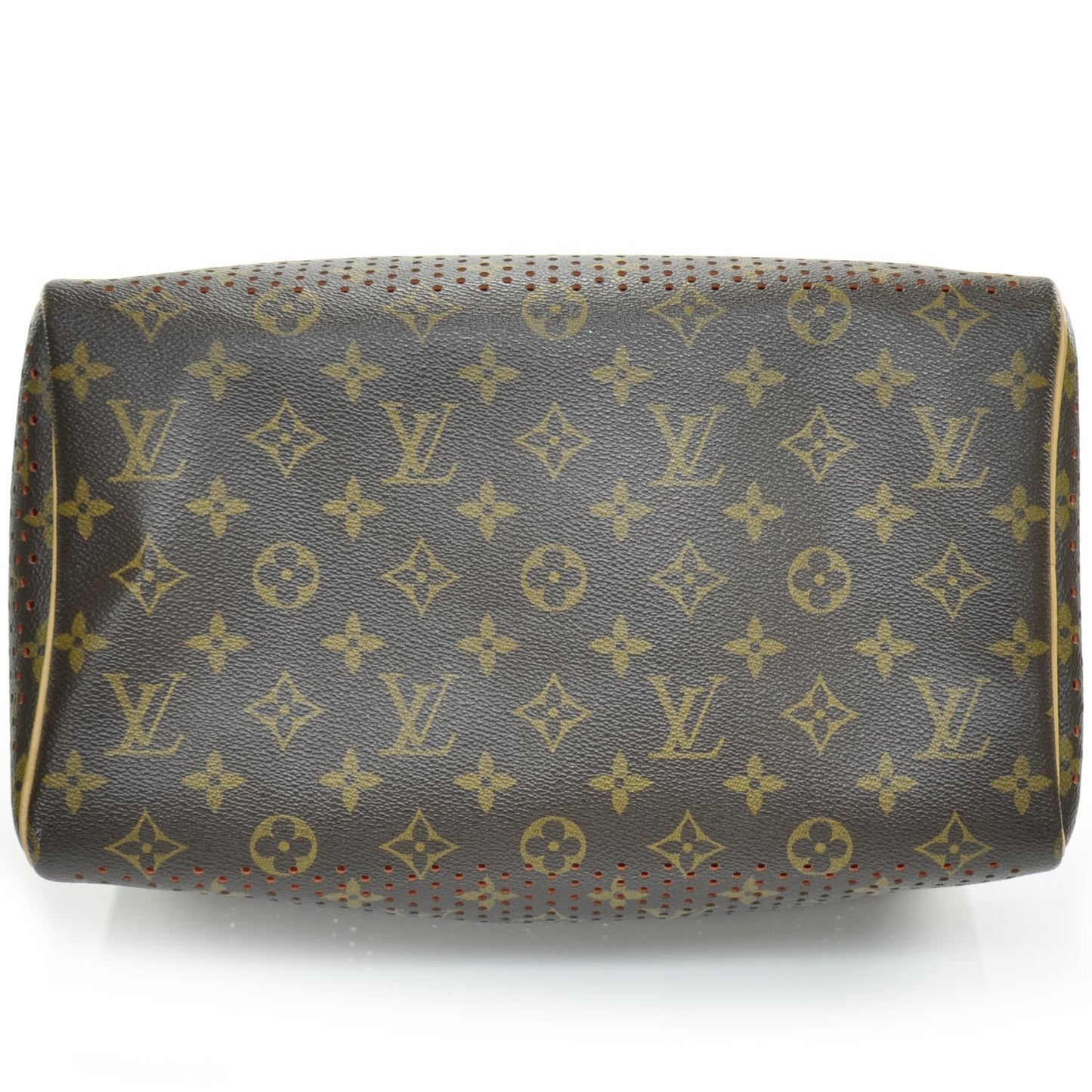 Monogram Perforated Speedy 30 Orange